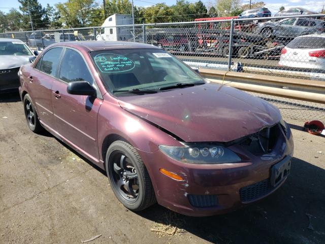 1YVHP80C485M20957 - 2008 MAZDA 6 I BURGUNDY photo 1