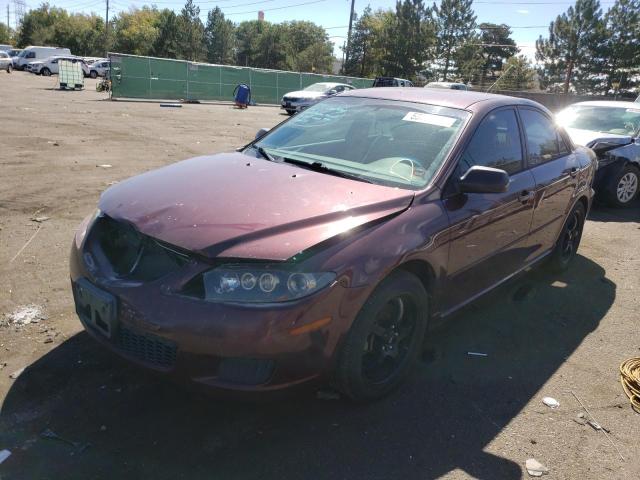 1YVHP80C485M20957 - 2008 MAZDA 6 I BURGUNDY photo 2