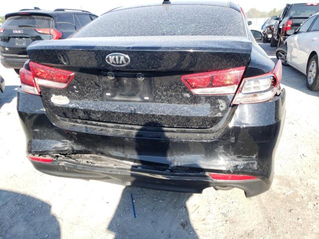 5XXGT4L32GG025803 - 2016 KIA OPTIMA BLACK photo 9