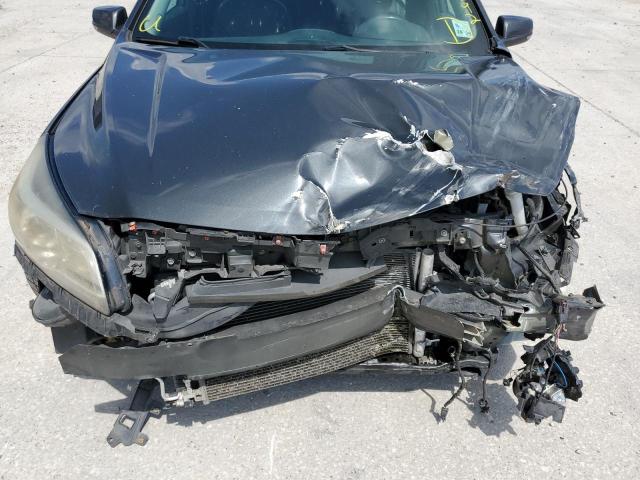 1G11H5SL9EF180982 - 2014 CHEVROLET MALIBU LTZ შავი ფოტო 7