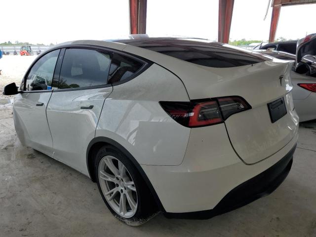 5YJYGDEE7MF138104 - 2021 TESLA MODEL Y WHITE photo 3