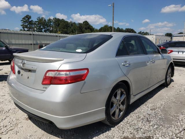 4T1BE46K77U551485 - 2007 TOYOTA CAMRY CE SILVER photo 4