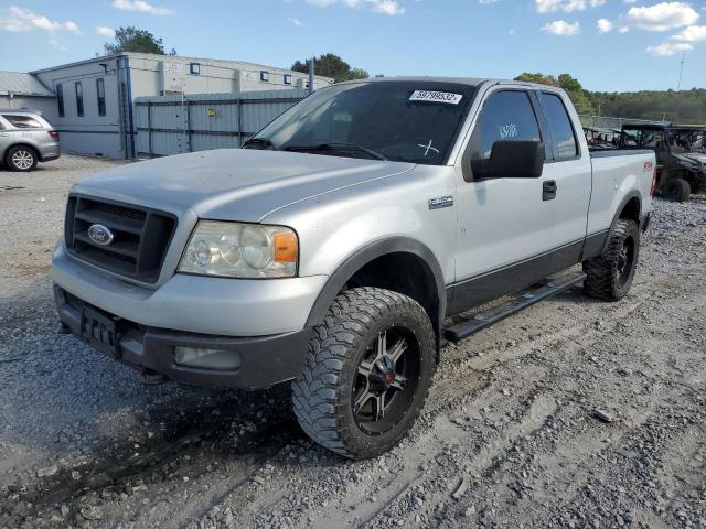 1FTPX14565NA11522 - 2005 FORD F150 WHITE photo 2