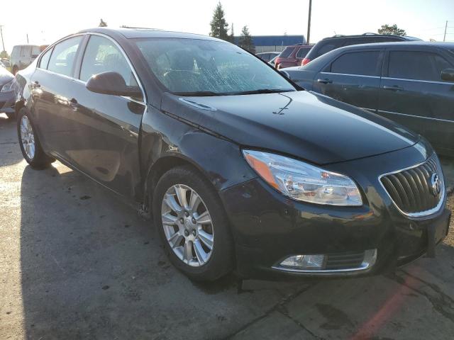 2G4GR5ER5C9129673 - 2012 BUICK REGAL BLACK photo 1