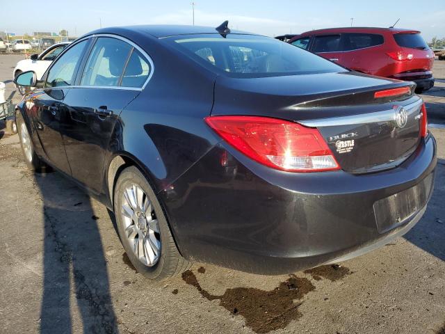 2G4GR5ER5C9129673 - 2012 BUICK REGAL BLACK photo 3