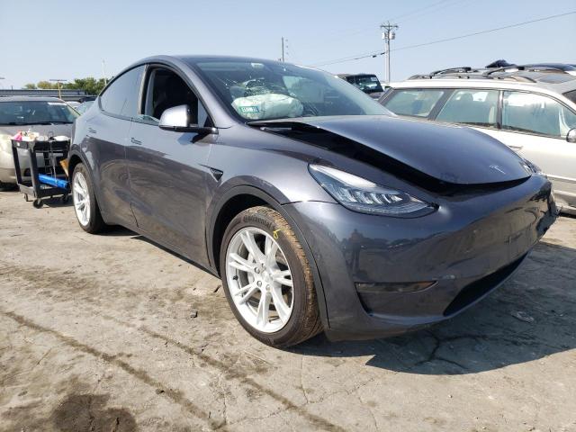 5YJYGDEE0LF031555 - 2020 TESLA MODEL Y رمادي صورة 1