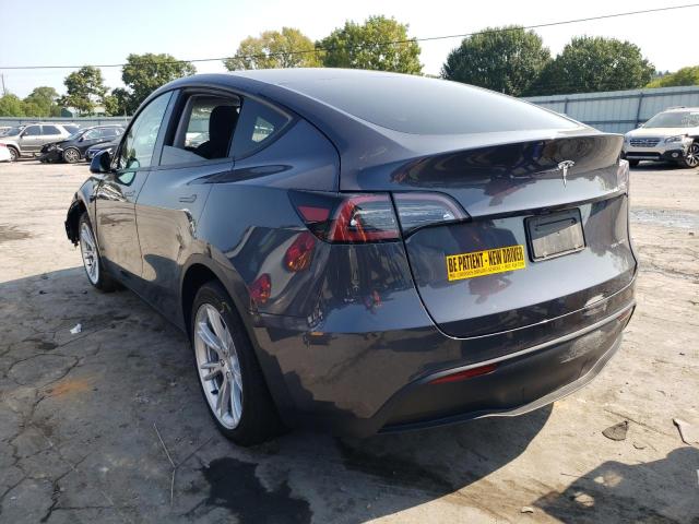 5YJYGDEE0LF031555 - 2020 TESLA MODEL Y رمادي صورة 3