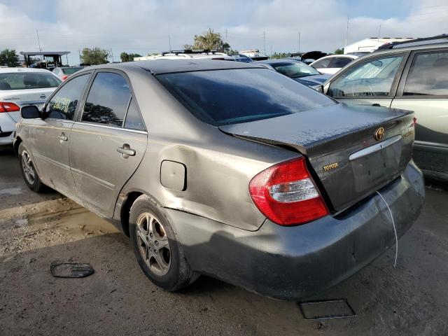 4T1BE32K62U517739 - 2002 TOYOTA CAMRY LE M GRAY photo 3