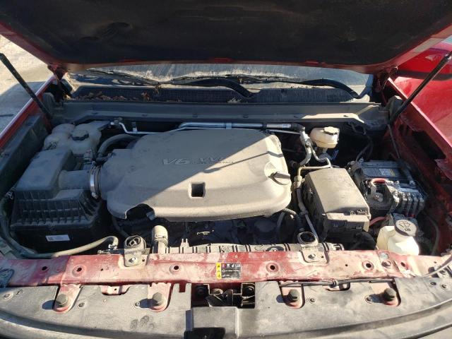 1GCGTCEN6M1267333 - 2021 CHEVROLET COLORADO L RED photo 7