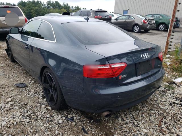 WAUDK78T99A029763 - 2009 AUDI A5 QUATTRO GRAY photo 3