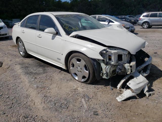 2G1WD57C391152540 - 2009 CHEVROLET IMPALA SS WHITE photo 1