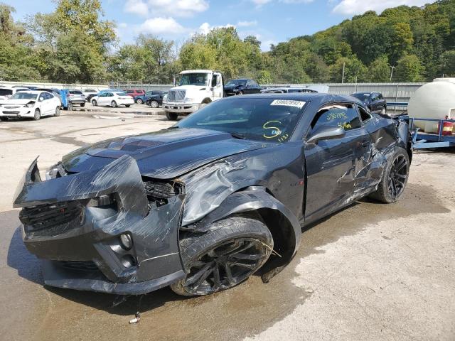 2G1FZ1EP7D9806658 - 2013 CHEVROLET CAMARO ZL1 CHARCOAL photo 2