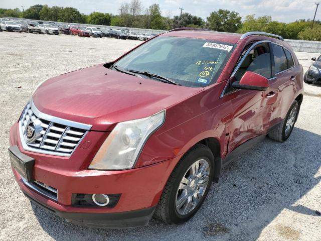 3GYFNDE39DS528277 - 2013 CADILLAC SRX PERFOR RED photo 2