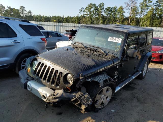 1J4BA5H18BL563776 - 2011 JEEP WRANGLER U BLACK photo 2