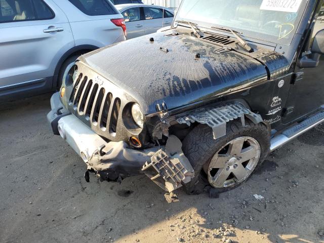 1J4BA5H18BL563776 - 2011 JEEP WRANGLER U BLACK photo 9