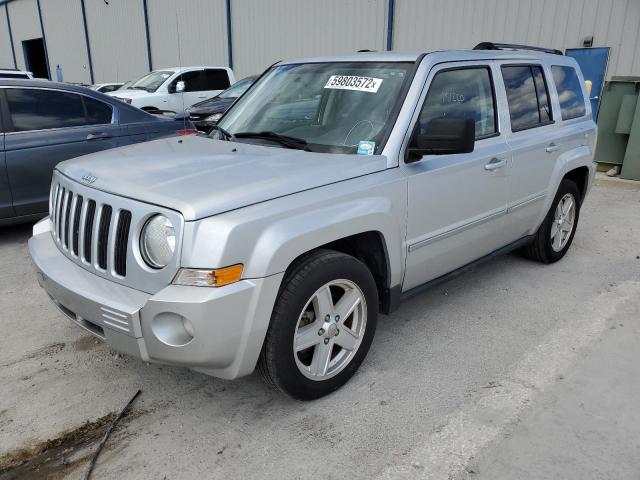 1J4NF4GB8AD503671 - 2010 JEEP PATRIOT LI SILVER photo 2