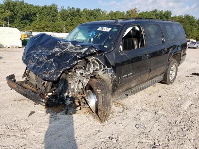 1GNSKJE33BR244016 - 2011 CHEVROLET SUBURBAN K BLACK photo 2