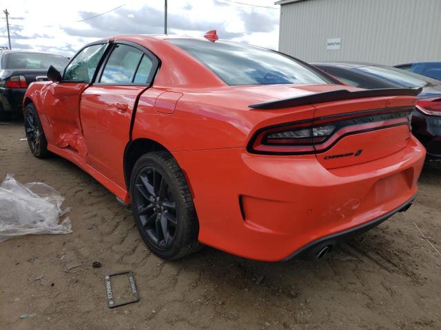 2C3CDXMG3MH626231 - 2021 DODGE CHARGER GT ORANGE photo 3