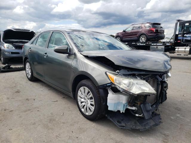 4T1BF1FK9CU617833 - 2012 TOYOTA CAMRY BASE GRAY photo 1