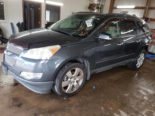 1GNLRHED0AS125266 - 2010 CHEVROLET TRAVERSE GRAY photo 2