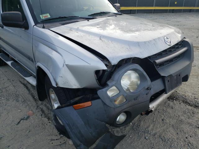 5N1ED28T33C645941 - 2003 NISSAN XTERRA XE SILVER photo 9