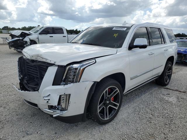 1GYS4CKJ6KR313826 - 2019 CADILLAC ESCALADE P WHITE photo 2