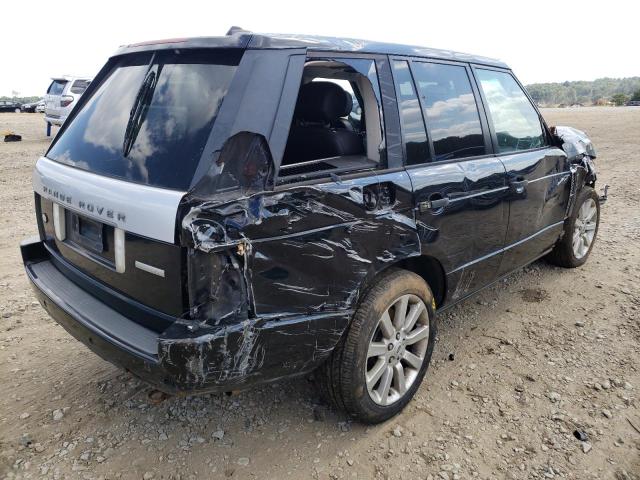 SALMF13486A207526 - 2006 LAND ROVER RANGE ROVE BLACK photo 4