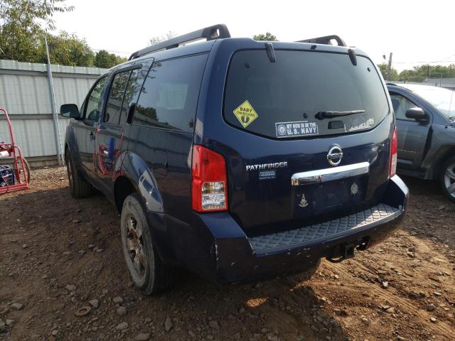 5N1AR18BX9C602224 - 2009 NISSAN PATHFINDER BLUE photo 3