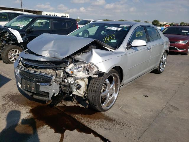 1G1ZC5E07CF267490 - 2012 CHEVROLET MALIBU 1LT 银色 照片 2