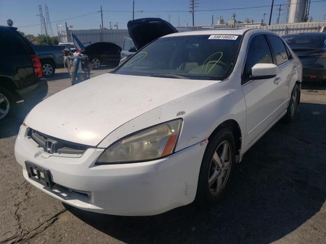 1HGCM56825A183559 - 2005 HONDA ACCORD EX WHITE photo 2