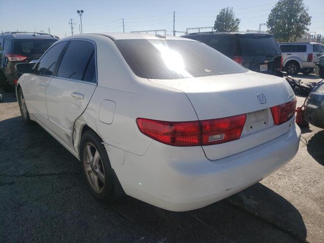 1HGCM56825A183559 - 2005 HONDA ACCORD EX WHITE photo 3