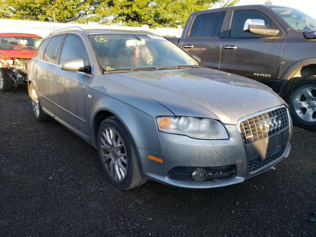 WAUKF78E78A168155 - 2008 AUDI A4 2.0T AV GRAY photo 1