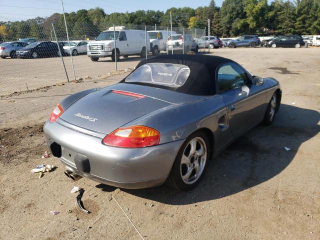 WP0CB298X1U662304 - 2001 PORSCHE BOXSTER S GRAY photo 4