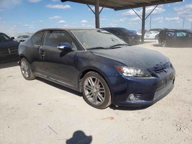JTKJF5C73B3007608 - 2011 TOYOTA SCION TC BLUE photo 1
