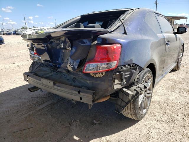 JTKJF5C73B3007608 - 2011 TOYOTA SCION TC BLUE photo 9
