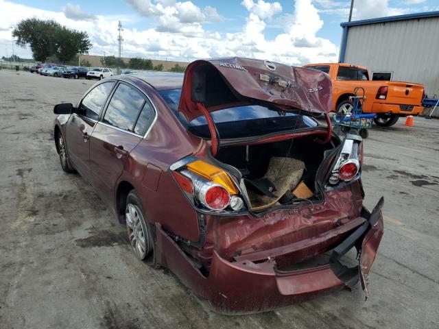 1N4AL2AP1AN489246 - 2010 NISSAN ALTIMA BAS BURGUNDY photo 3