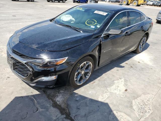 1G1ZG5ST7KF211129 - 2019 CHEVROLET MALIBU RS BLACK photo 2