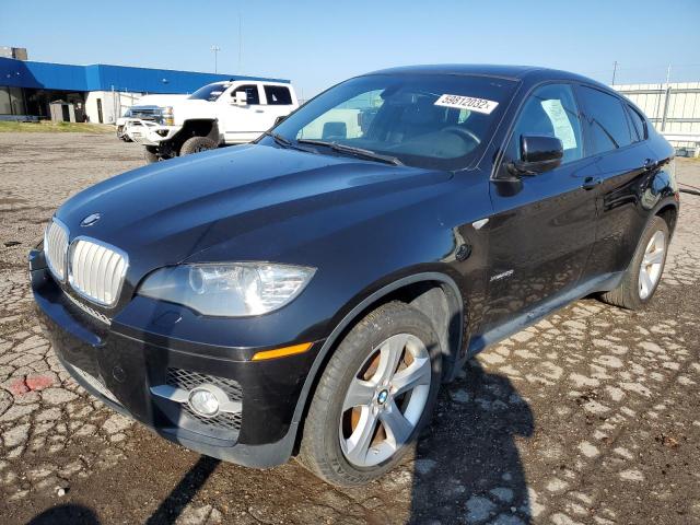 5UXFG83549LZ93718 - 2009 BMW X6 BLACK photo 2