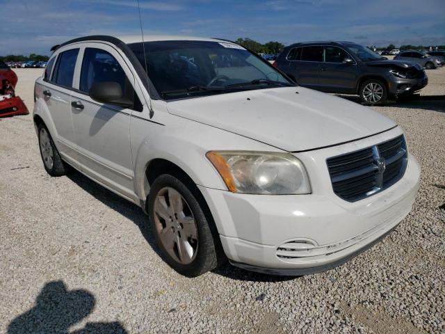 1B3HB48B07D239420 - 2007 DODGE CALIBER R/ WHITE photo 1