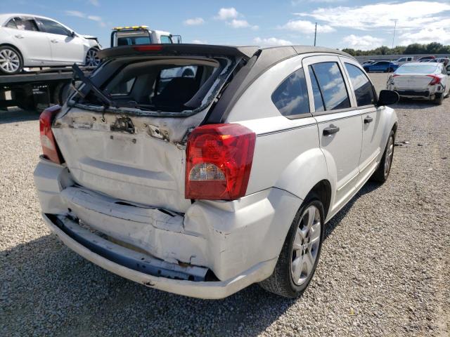 1B3HB48B07D239420 - 2007 DODGE CALIBER R/ WHITE photo 4