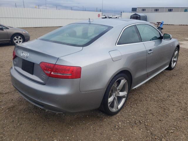 WAUWFBFR4BA043373 - 2011 AUDI A5 PRESTIG SILVER photo 4