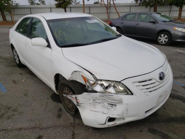 4T1BE46K67U719536 - 2007 TOYOTA CAMRY CE WHITE photo 1