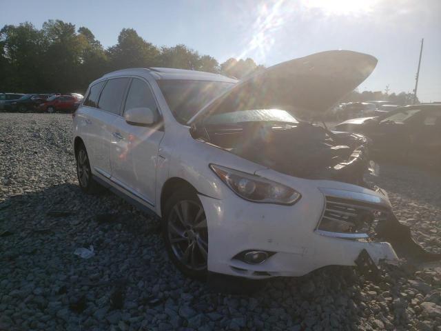 5N1CL0MN2EC522351 - 2014 INFINITI QX60 HYBRI WHITE photo 1