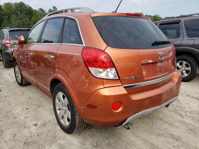 3GSDL73738S538579 - 2008 SATURN VUE XR ORANGE photo 3