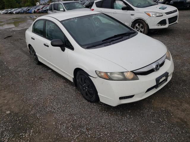 2HGFA1F28AH015673 - 2010 HONDA CIVIC DX WHITE photo 1