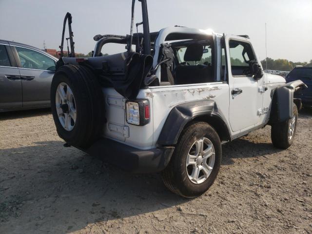 1C4GJXAG9LW180774 - 2020 JEEP WRANGLER S 白色 照片 4