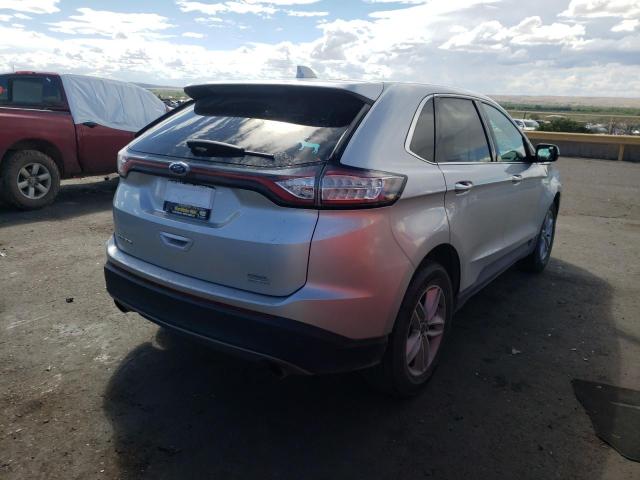 2FMPK3J97JBC32422 - 2018 FORD EDGE SEL SILVER photo 4