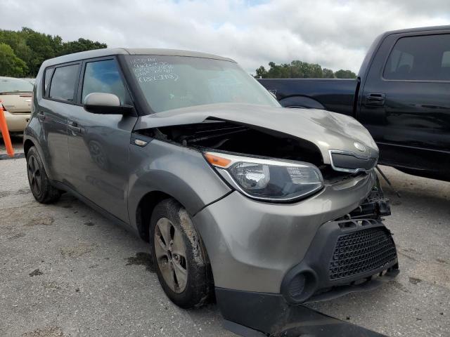 KNDJN2A21E7057811 - 2014 KIA SOUL GRAY photo 1