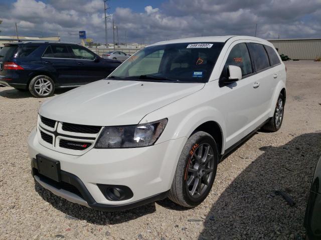 3C4PDDEG5KT779529 - 2019 DODGE JOURNEY GT WHITE photo 2