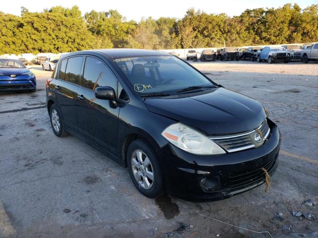 3N1BC13E49L421669 - 2009 NISSAN VERSA S BLACK photo 1